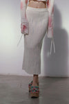 SWAYING/KNIT Velvet Straight Skirt SW212XZ23 PS36